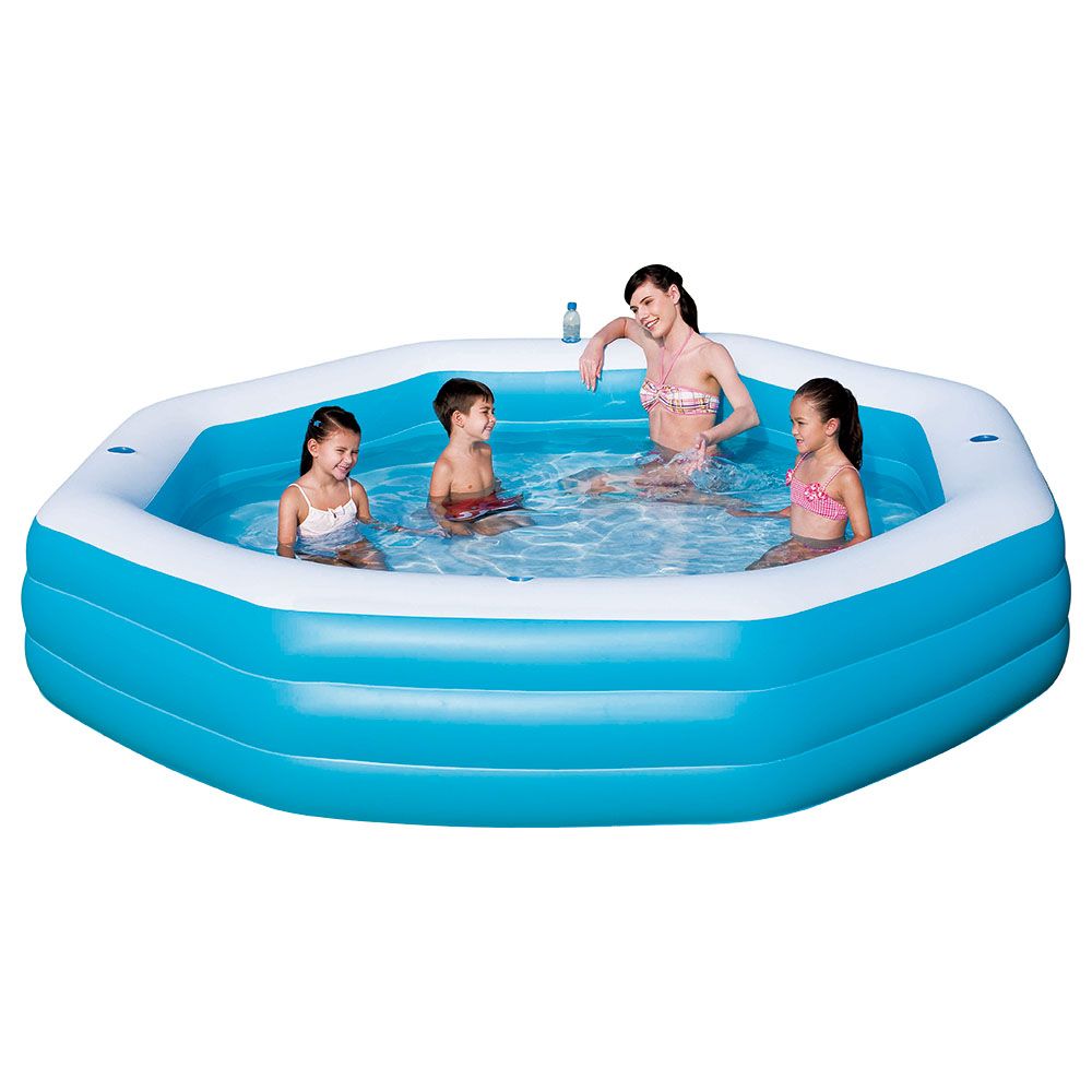Octagon sales inflatable pool